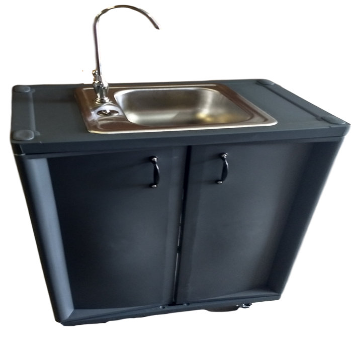 MONSAM Portable Sink 26" L x 18" W Portable Service Sink with Faucet